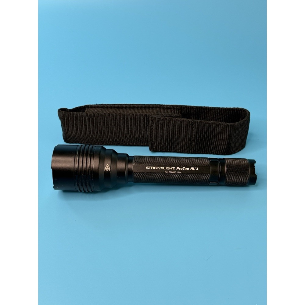 Streamlight ProTac HL3 Flashlight With Belt Pouch - (Batt not incl)